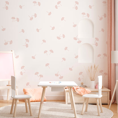 Stickers Decorativos Para Muros - Gingko Rosa | Murami