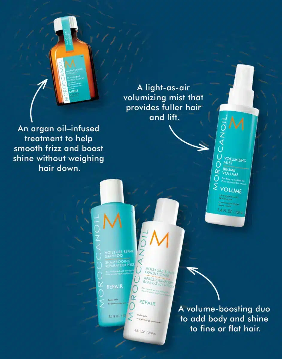 MOROCCANOIL Extra Volume Complete Styling Set