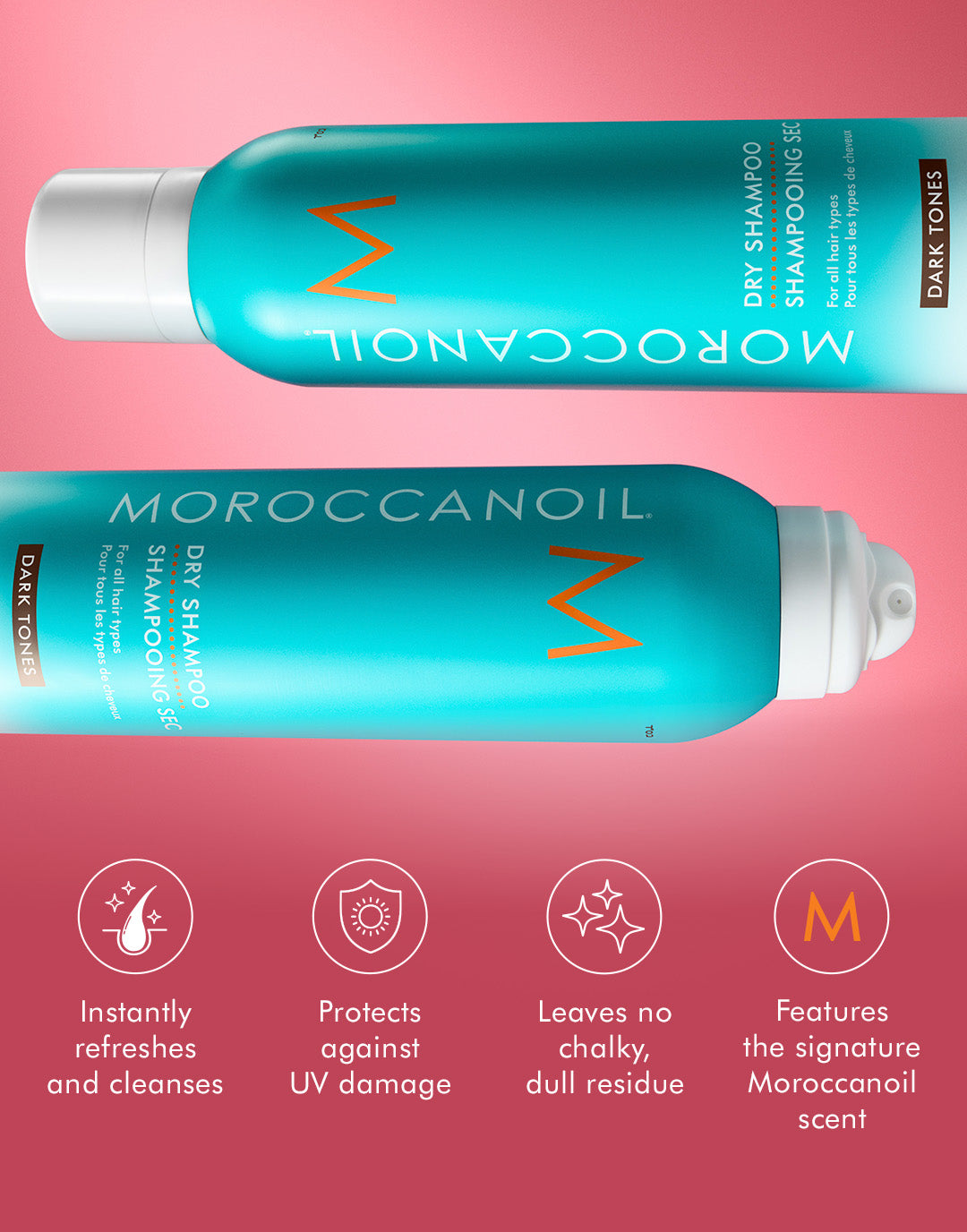 MOROCCANOIL Ξηρό Σαμπουάν για Σκούρες Αποχρώσεις Μαλλιών