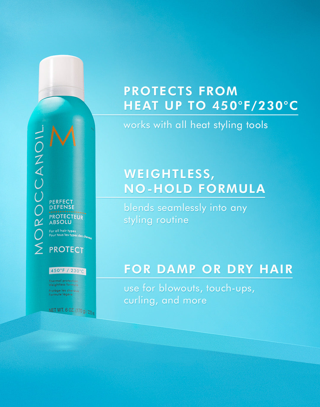 Moroccanoil Perfect Defense Αντιθερμικό Σπρέι Προστασίας Μαλλιών