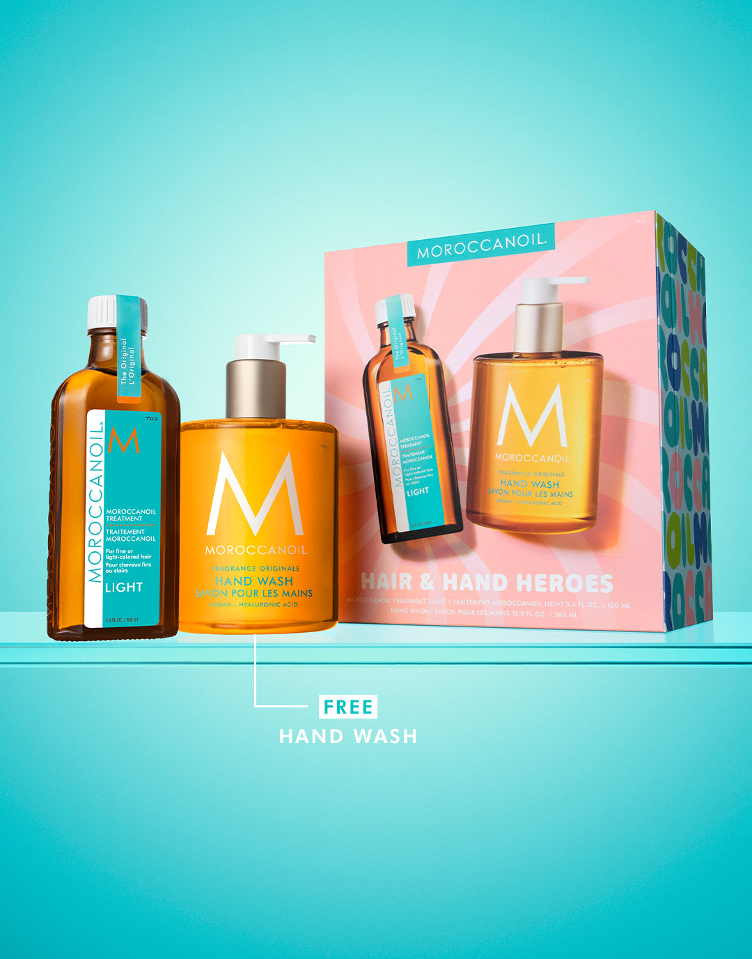MOROCCANOIL Hair and Hand Heroes Set – Light