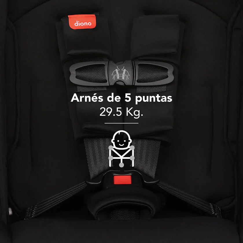 Silla de Auto Convertible Diono Radian® 3R - Negro | Diono