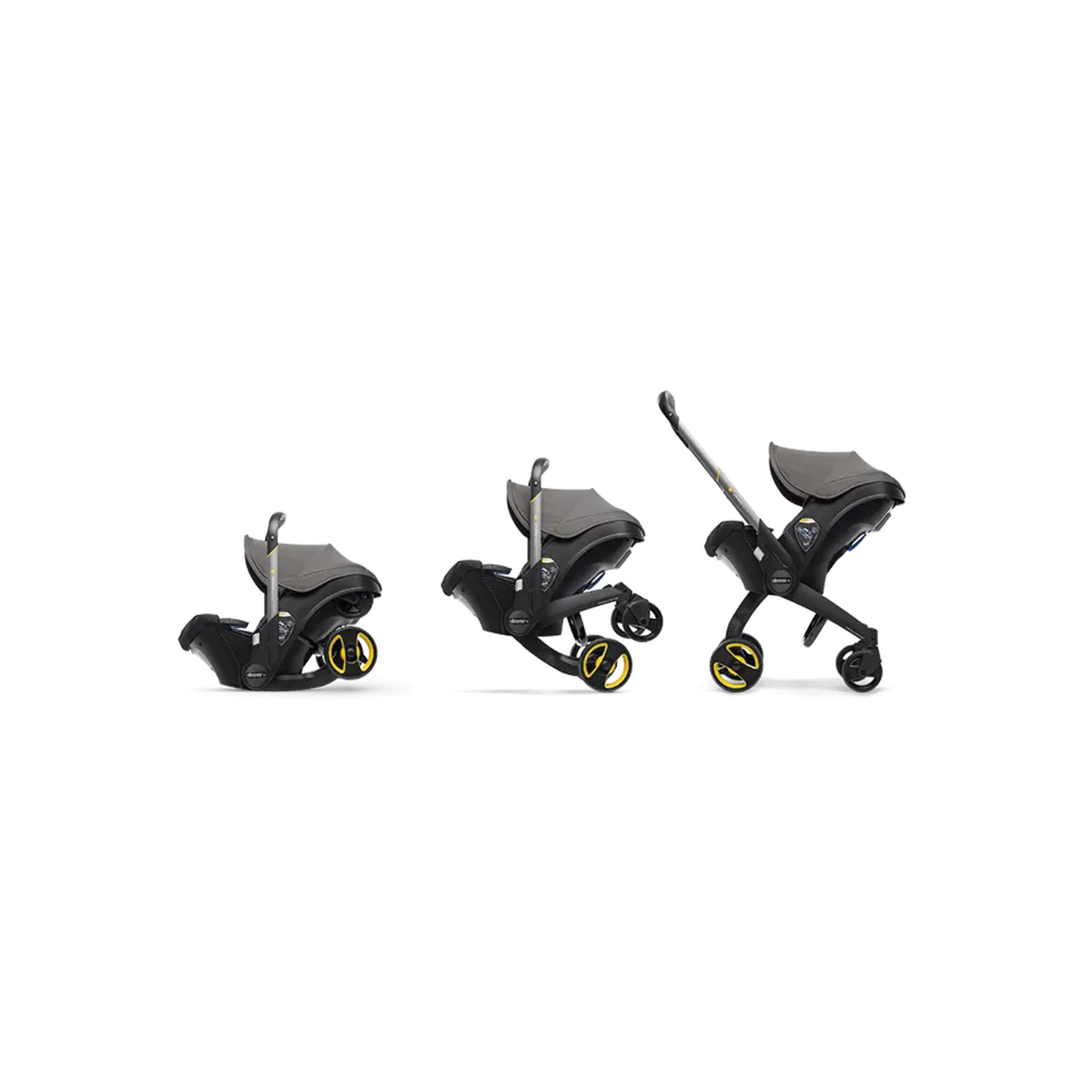 Silla Nido y Coche de Paseo 2 en 1 - Doona+ - Grey Hound | Doona
