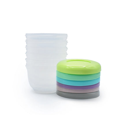 Pack de 6 Contenedores Plásticos Apilables | Melii