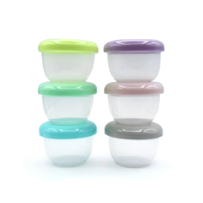 Pack de 6 Contenedores Plásticos Apilables | Melii
