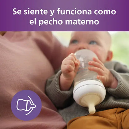 Mamadera Natural Response con Válvula AirFree - 260 ml | Philips Avent