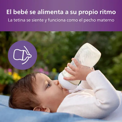 Pack 2 Mamaderas Natural Response - 330 ml  | Philips Avent