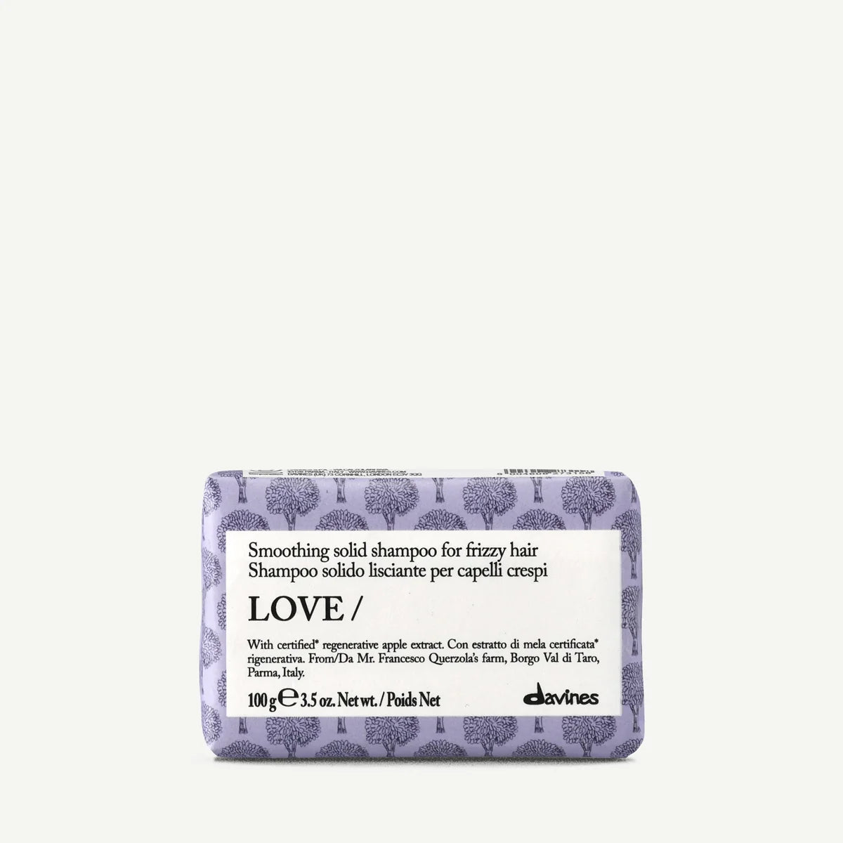 DAVINES LOVE SMOOTHING Solid Shampoo 100g