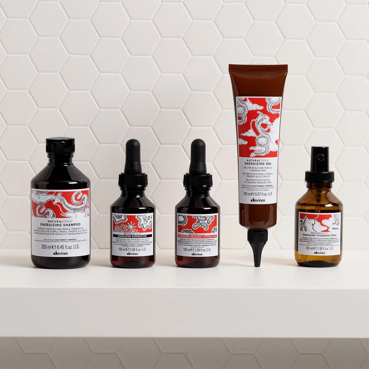 DAVINES Natural Tech Energizing Shampoo
