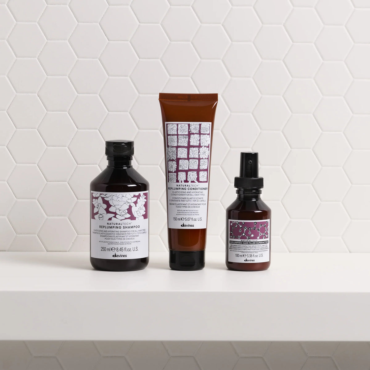 DAVINES REPLUMPING Shampoo