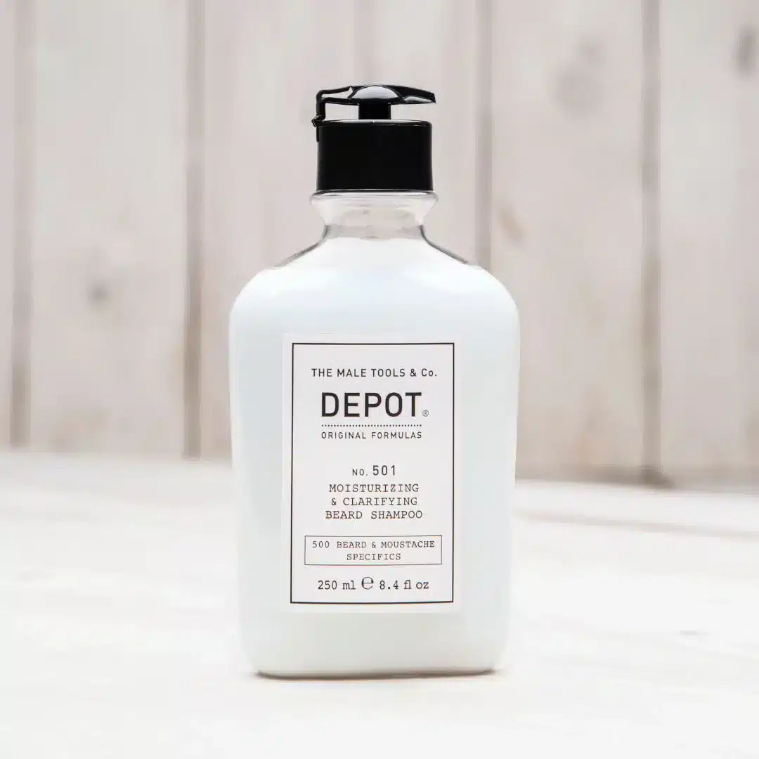 Depot No. 501 Moisturizing & Clarifying Beard Shampoo 250ml