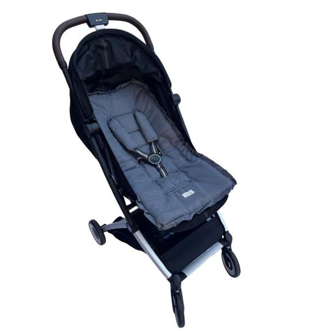 Protector Acolchado para Coche - Lino Gris Marengo | Baby Mattress
