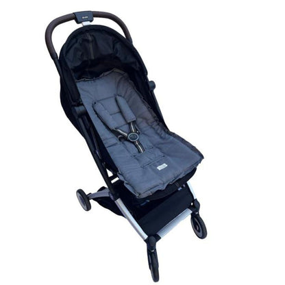 Protector Acolchado para Coche - Lino Gris Marengo | Baby Mattress