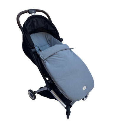 Saco para Coche - Algodón - Celeste Piedra | Baby Mattress