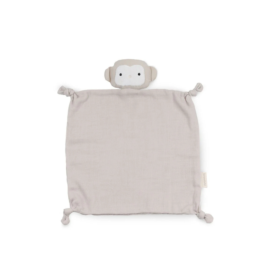 Tuto 100% Algodón Orgánico Monkey - Camel | Bonjourbébé