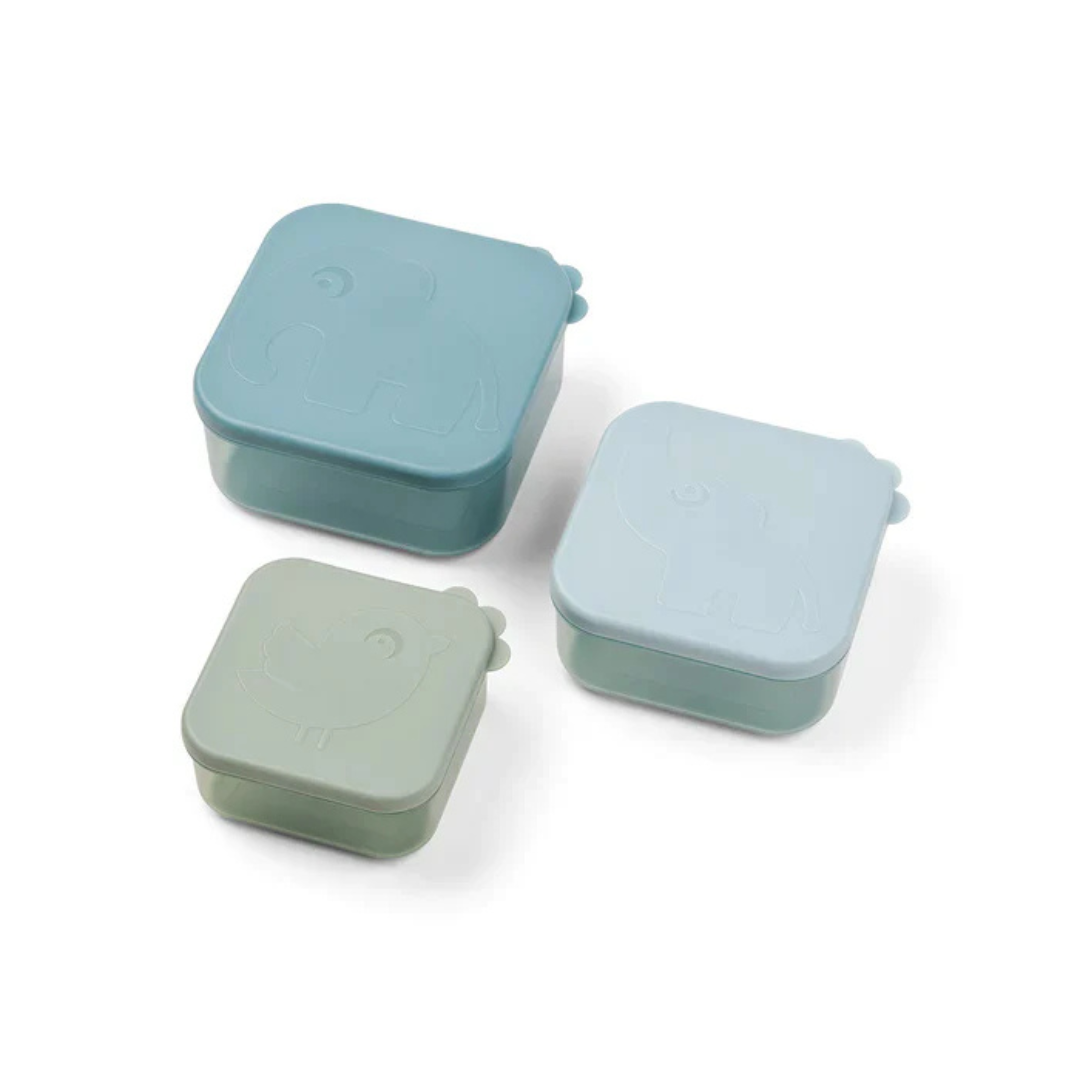 Set de 3 Cajas para Snack Deer Friends - Azul | Done by deer