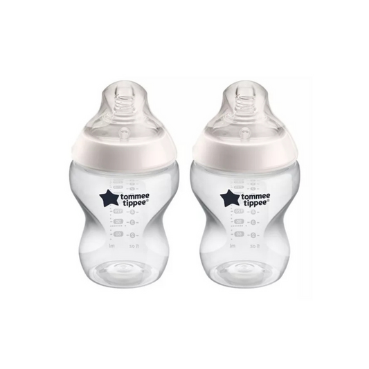 Pack 2 Mamaderas Anti-Cólicos Closer to Nature - 260 ml | Tommee Tippee