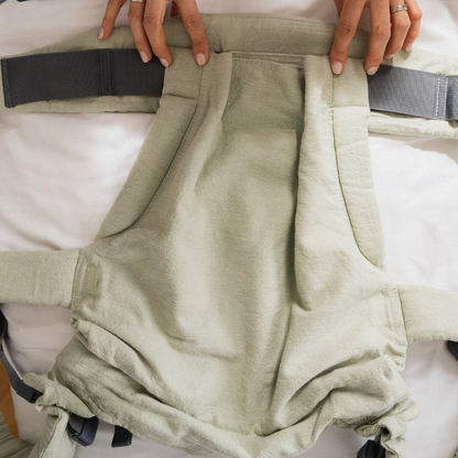 Mochila de Porteo Ergonómica - Boba X - Lino Willow Green | Boba