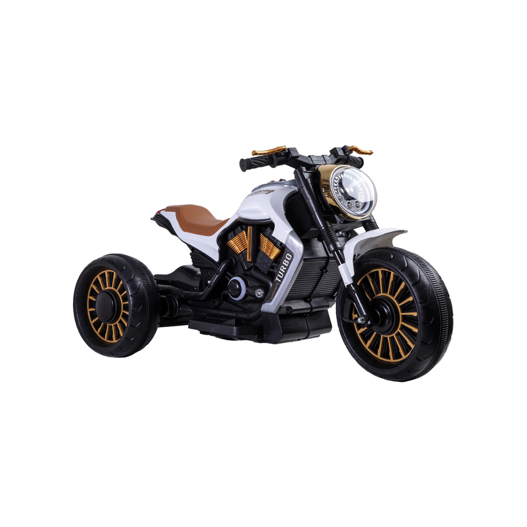 Moto Eléctrica 3 Ruedas SX - Blanco | Bebesit