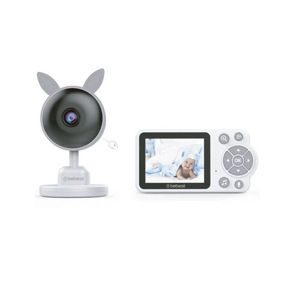 Monitor Cámara SmartGuard 2.0 con Zoom 4x y Ruido Blanco | Bebesit