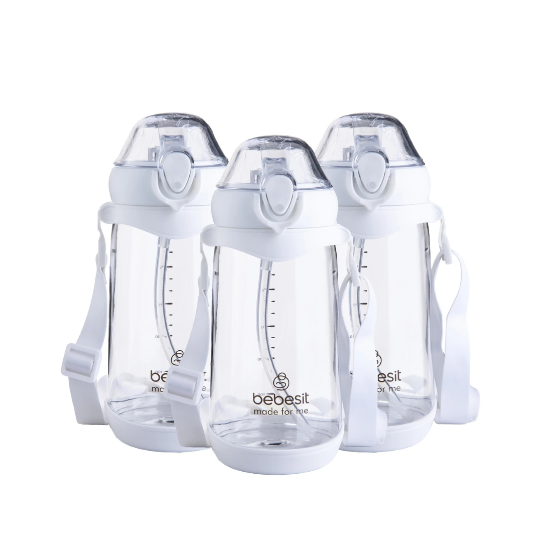 Pack de 3 Vasos Antiderrame de 600ml 12 meses | Bebesit