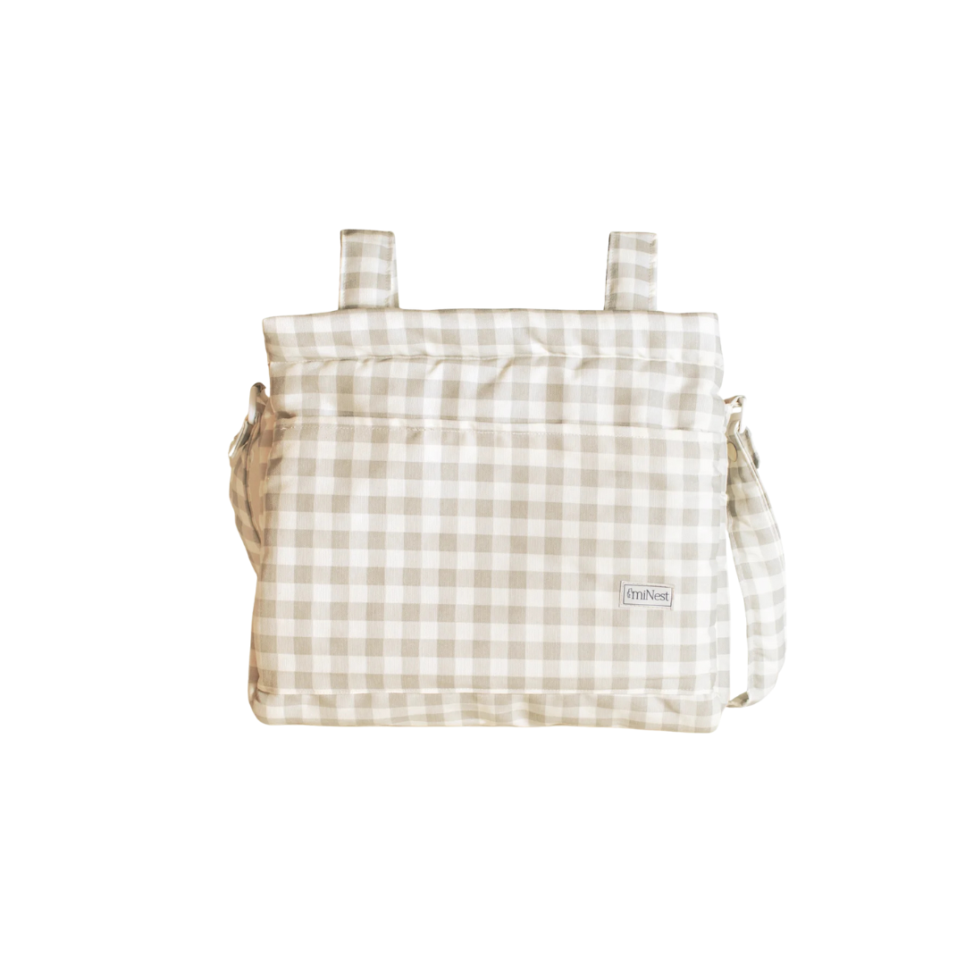 Bolso Clásico - Vichy Beige | miNest