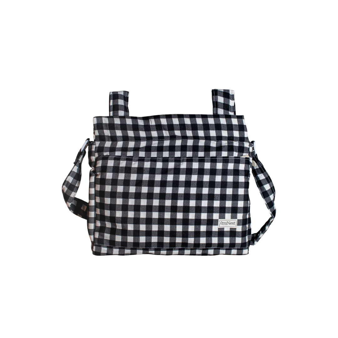 Bolso Clásico - Vichy Negro | miNest