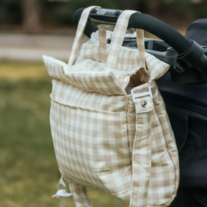 Bolso Clásico - Vichy Beige | miNest