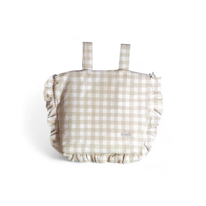 Bolso Volante - Vichy Beige | miNest