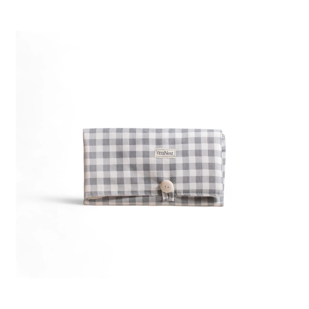 Mudador Portátil - Vichy Gris | miNest