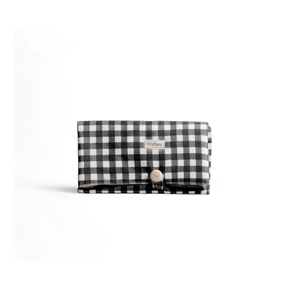 Mudador Portátil - Vichy Negro | miNest