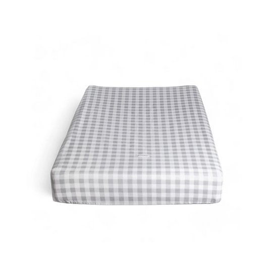 Funda Mudador - Vichy Gris | miNest