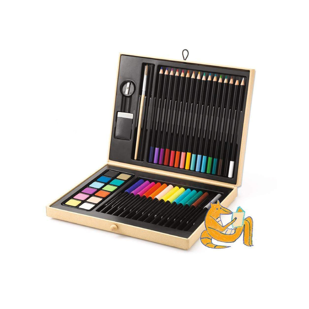 Caja - Maleta para Colorear | Djeco