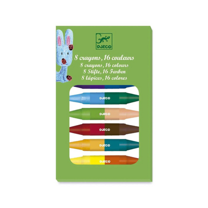Set de 8 Lápices Twins Crayons | Djeco