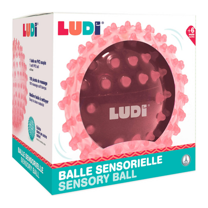 Pelota Sensorial - Rosa Claro | Ludi