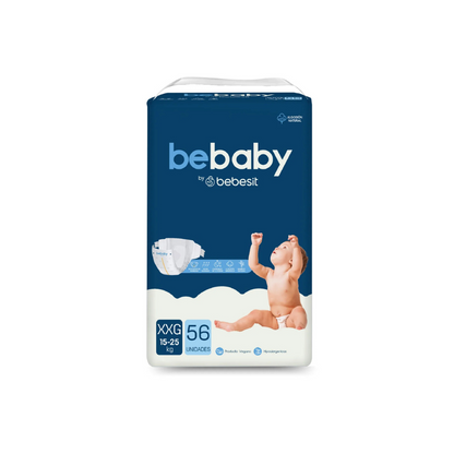 Pañales BeBaby Premium - 56 Unidades | Bebesit