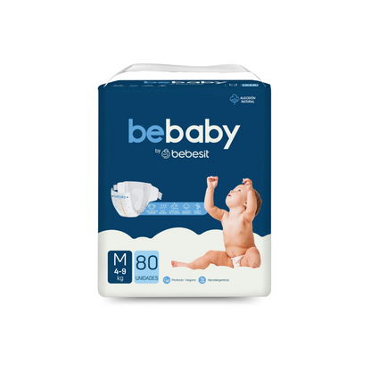 Pañales BeBaby Premium - 80 Unidades | Bebesit