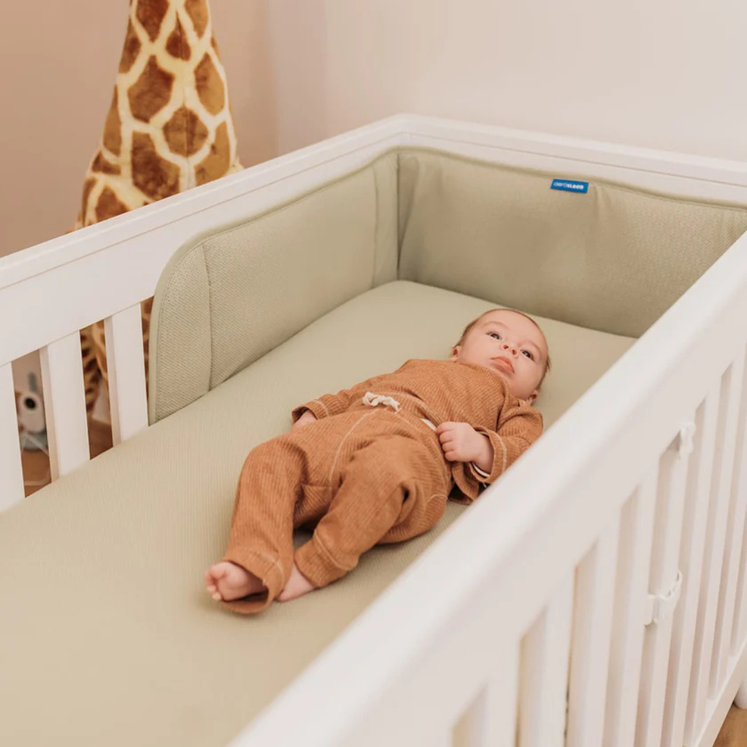 Protector de Cuna - Verde Oliva | AeroSleep