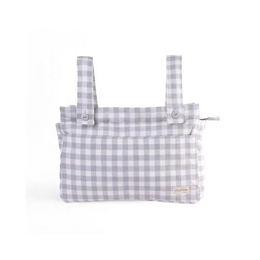 Bolso Organizador - Vichy Gris | miNest