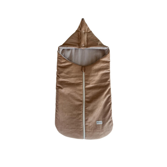 Saquito para Moisés - Cotelé Beige | miNest