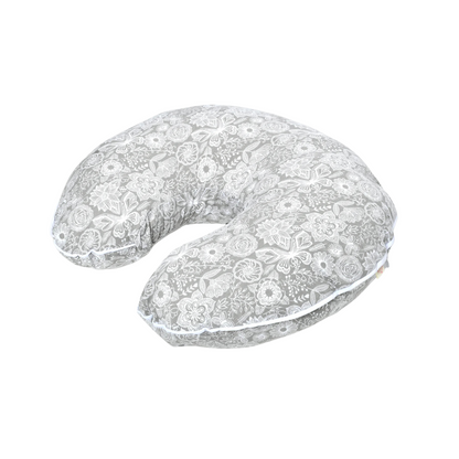 Cojin de Lactancia Soft - Mandala Gris | Nueve Lunas