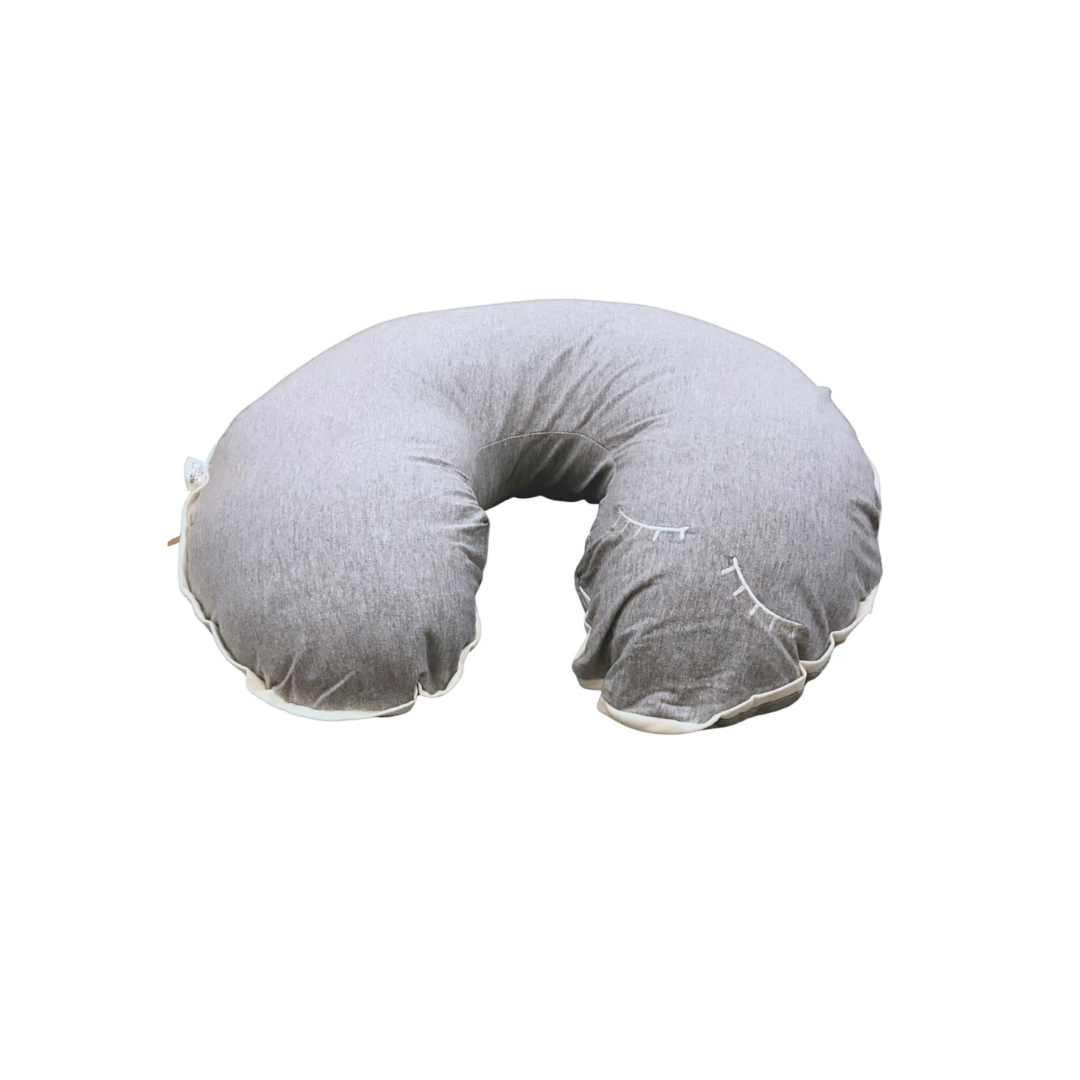Cojin de Lactancia Soft - Gris | Nueve Lunas
