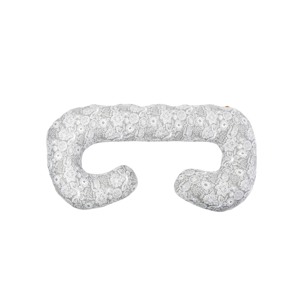 Cojín Maternal - Mandala Gris | Nueve Lunas