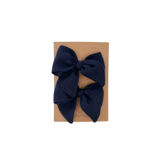 Set Sofy Pequeño - Azul Marino (2 unidades) | An y Lu
