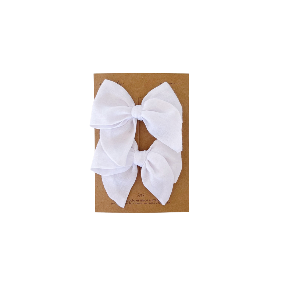 Set Sofy Pequeño - Blanco (2 unidades) | An y Lu