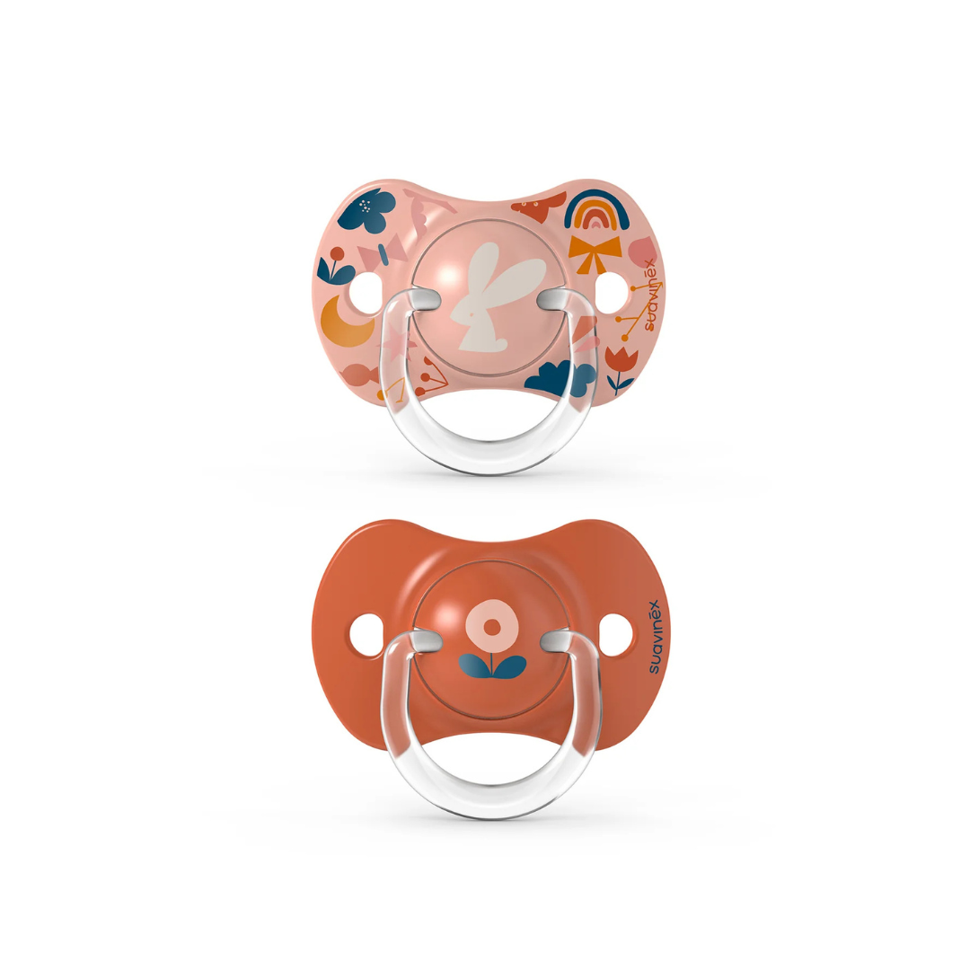 Pack de 2 Chupetes Fisiológicos SX Pro Forest - Rosa | Suavinex