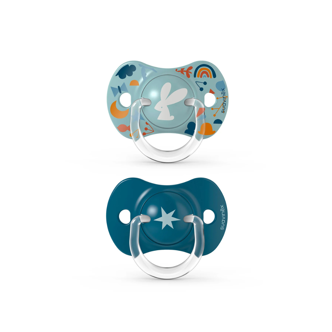 Pack de 2 Chupetes Fisiológicos SX Pro Forest - Azul | Suavinex