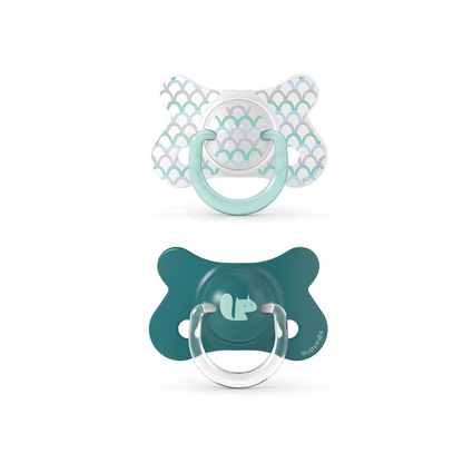Pack de 2 Chupetes Anatomica Memories Fusion - Azul | Suavinex