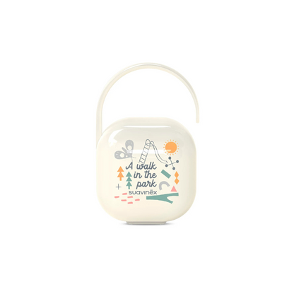 Portachupetes Walk - Blanco | Suavinex