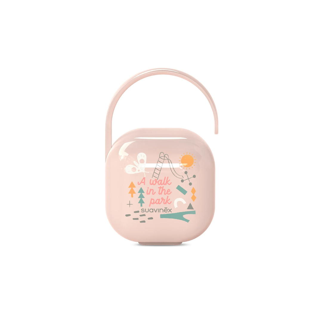 Portachupetes Walk - Rosa | Suavinex